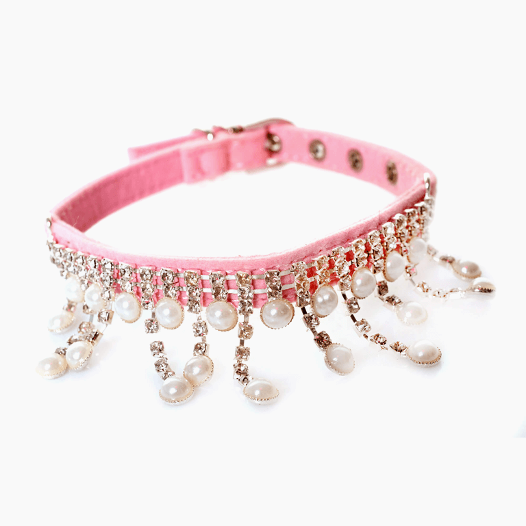 Rhinestone Pet Collar